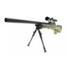 Warrior I  sniper rifle replica (with scope and bipod) - olive