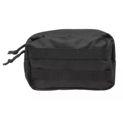 Horizontal Cargo Pouch - Black