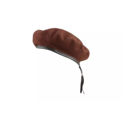 Military Beret - Chestnut