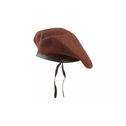 Military Beret - Chestnut