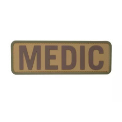 Medic 6x2 PVC Badge - Multicam