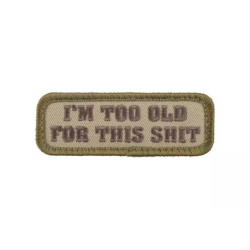 Too Old EMB Patch – Multicam