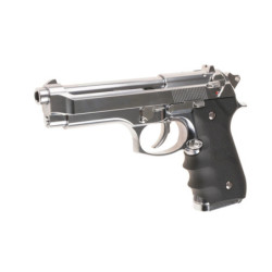 M92F Pistol Replica - Chrome Stainless