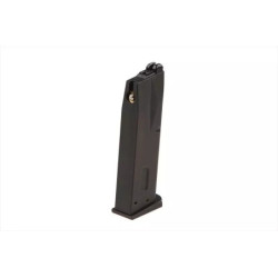 25rd gas magazine for M92F pistol replica - black