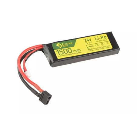 LiPo 7.4V 1500 mAh 20/40C T-connect (DEANS) Battery