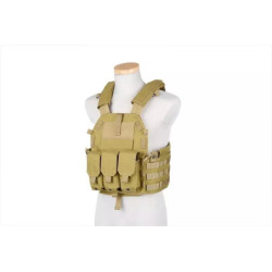 94K Plate Carrier M4 Tactical Vest - Khaki