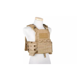 Cherry Plate Carrier Tactical Vest - Coyote