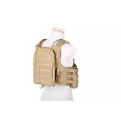 Cherry Plate Carrier Tactical Vest - Coyote