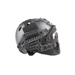 FAST PJ G4 System Helmet Replica with Face Shield - Black