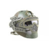 FAST PJ G4 System Helmet Replica with Face Shield - Olive Green