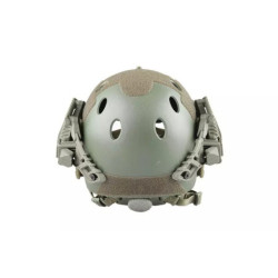 FAST PJ G4 System Helmet Replica with Face Shield - Olive Green