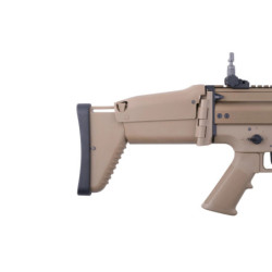 WE MK17 MOD 0 Open Bolt Assault Rifle Replica - Tan