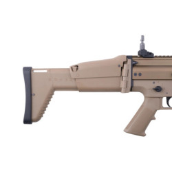 WE MK17 MOD 0 Open Bolt Assault Rifle Replica - Tan