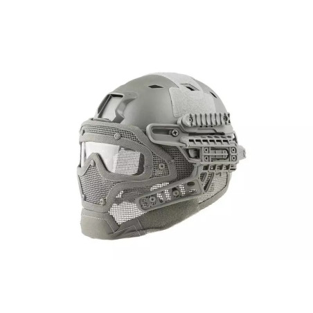 FAST Gunner Helmet (BJ) Replica - Grey