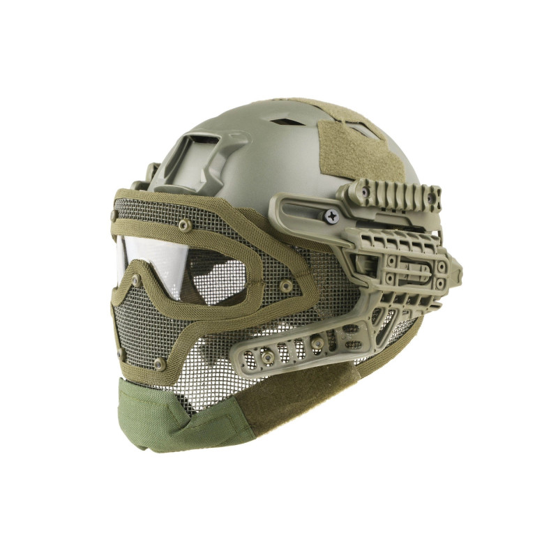 FAST Gunner Helmet (BJ) Replica - Olive Drab