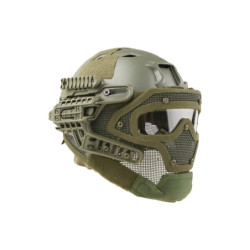 FAST Gunner Helmet (BJ) Replica - Olive Drab