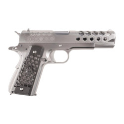 1911 Hex Cut V.3 Pistol Replica - silver