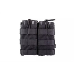 Double Open I Pouch for AK/M4/G36 Magazines - Black