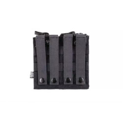 Double Open I Pouch for AK/M4/G36 Magazines - Black