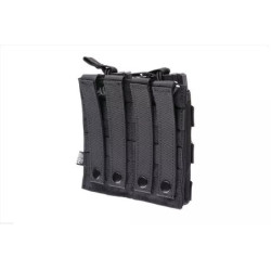 Double Open I Pouch for AK/M4/G36 Magazines - Black