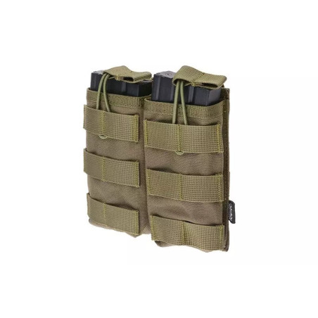 Double Open I Pouch for AK/M4/G36 Magazines - Olive Drab