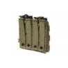 Double Open I Pouch for AK/M4/G36 Magazines - Olive Drab