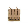 Double Open I Pouch for AK/M4/G36 Magazines - Tan