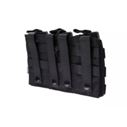 Triple Open I Pouch for AK/M4/G36 Magazines - Black