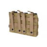 Triple Open I Pouch for AK/M4/G36 Magazines - Tan