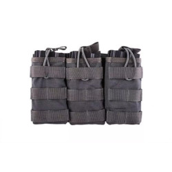 Triple Open I Pouch for AK/M4/G36 Magazines - Primal Grey