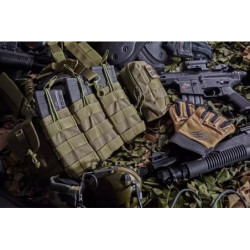 Triple Open I Pouch for AK/M4/G36 Magazines - Primal Grey