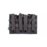 Triple Open I Pouch for AK/M4/G36 Magazines - Primal Grey