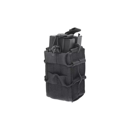 Double Universal Open II Magazine Pouch - Black