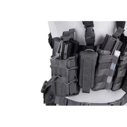 Double Universal Open II Magazine Pouch - Primal Grey