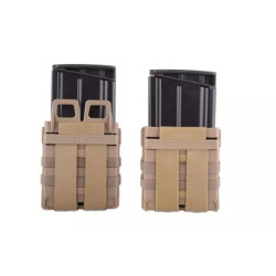 Double Open III (L) 7.62 Magazine Pouch - Tan