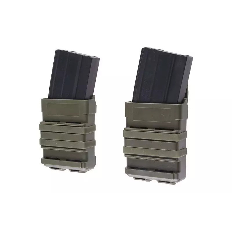 Double Open III (M) 5.56 Magazine Pouch - Olive Drab