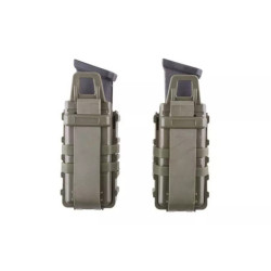 Double Open III (S) Pistol Magazine Pouch - Olive Drab