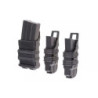 Set of Open III (2 XS + 1 M) Pistol + 5.56 Magazine Pouches - Black