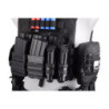 Set of Open III (2 XS + 1 M) Pistol + 5.56 Magazine Pouches - Black