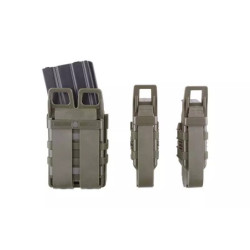 Set of Open III (2 XS + 1 M) Pistol + 5.56 Magazine Pouches - Olive Drab