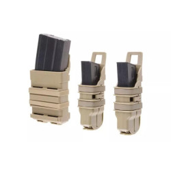 Set of Open III (2 XS + 1 M) Pistol + 5.56 Magazine Pouches - Tan