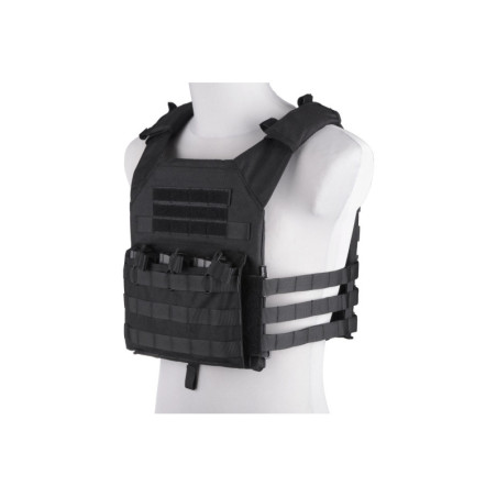 Rush Plate Carrier Tactical Vest - Black