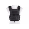 Rush Plate Carrier Tactical Vest - Black