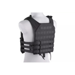 Rush Plate Carrier Tactical Vest - Black