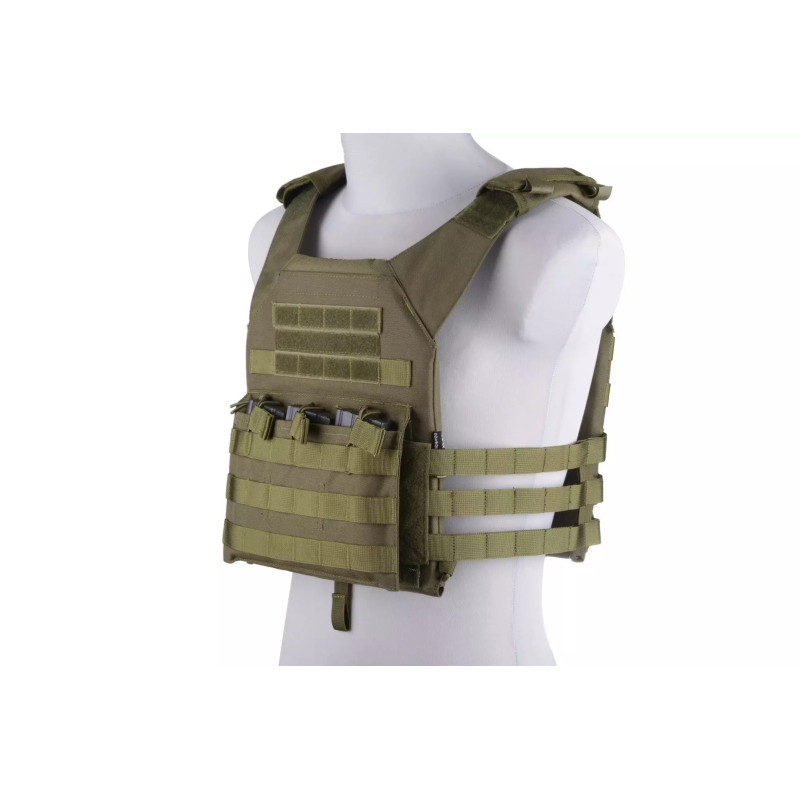 Rush Plate Carrier Tactical Vest - Olive Drab