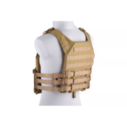 Rush Plate Carrier Tactical Vest - Tan