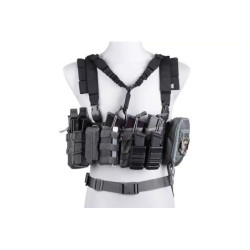 Dynamic Chest Rig Tactical Vest - Black