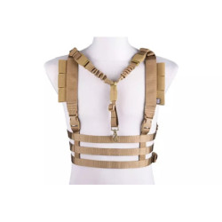 Dynamic Chest Rig Tactical Vest - Tan