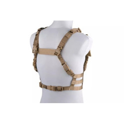 Dynamic Chest Rig Tactical Vest - Tan