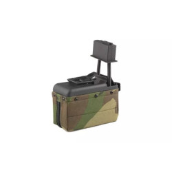 1500 BB Box Magazine for M249 Replicas - woodland